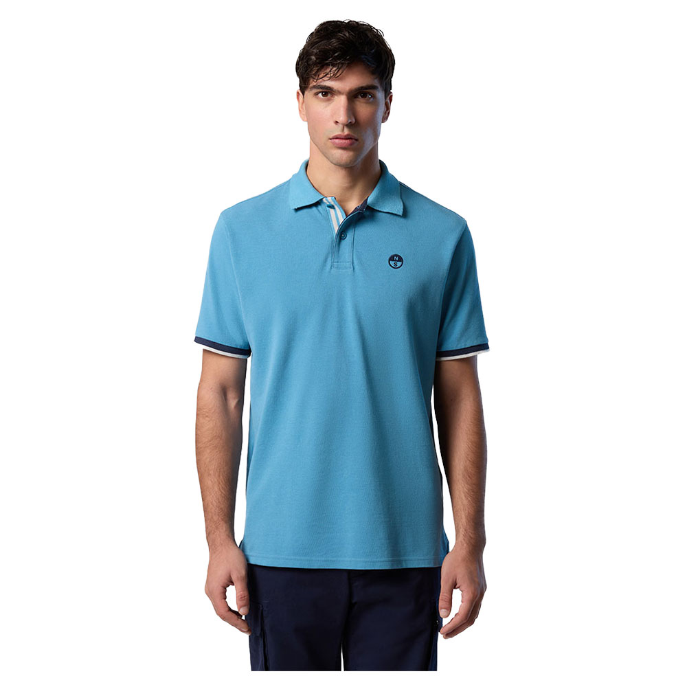 North Sails Graphic 692445 Short Sleeve Polo Blau XL Mann von North Sails