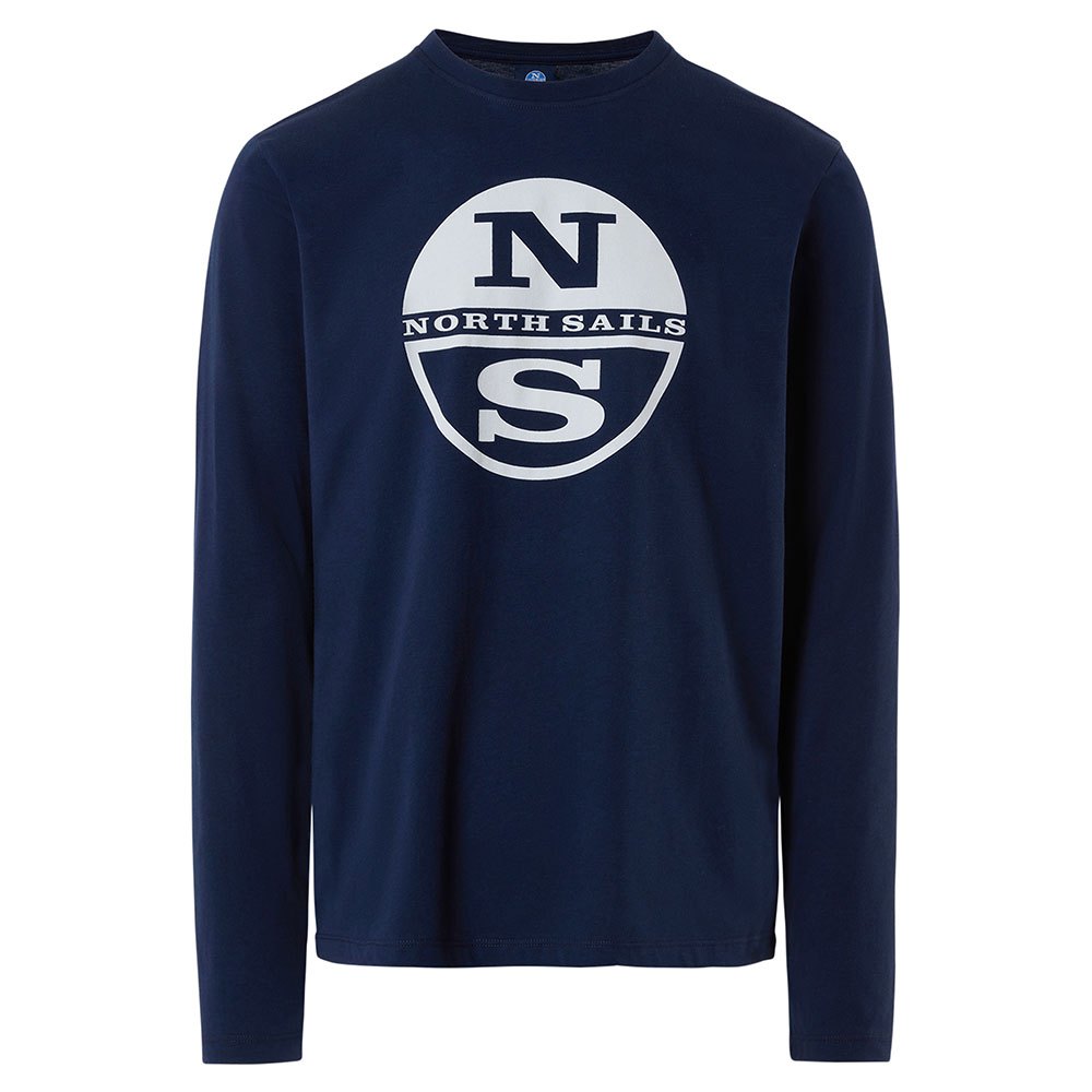 North Sails Graphic Long Sleeve T-shirt Blau M Mann von North Sails