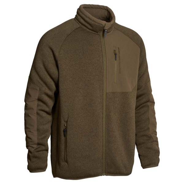 Northern Hunting - Helge - Fleecejacke Gr XXL braun von Northern Hunting