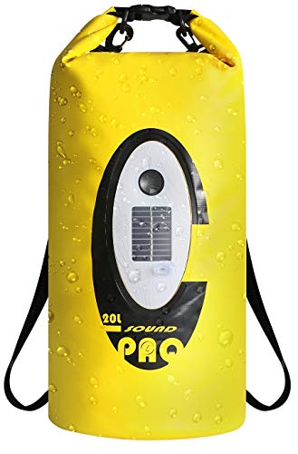 Northpoint Rucksack Dry Bag mit Bluetooth Lautsprecher und Beleuchtung Notlicht Wasserdichter Rucksack Outdoor Packsack von Northpoint