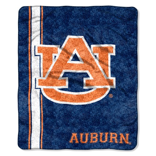 Northwest NCAA Auburn Tigers Sherpa-Überwurfdecke, 127 x 152 cm, Jersey von Northwest