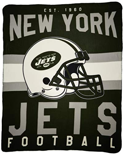 Northwest The Company NFL New York Jets Fleece-Überwurf, 127 x 152,4 cm von Northwest