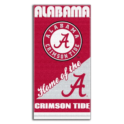The Northwest Company NCAA Alabama Crimson Tide Home Strandtuch, 28 x 58-inch von Northwest