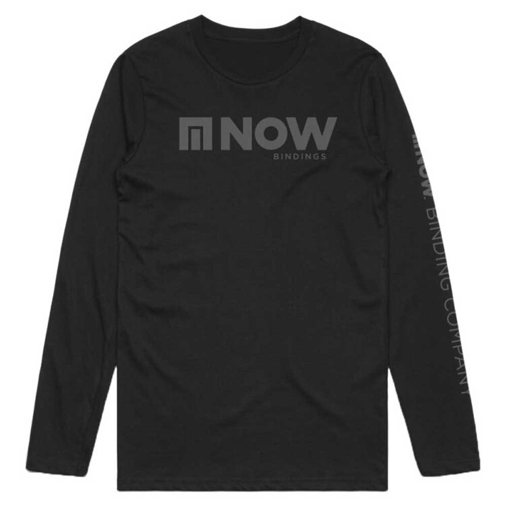 Now Corp Long Sleeve T-shirt Schwarz L Mann von Now