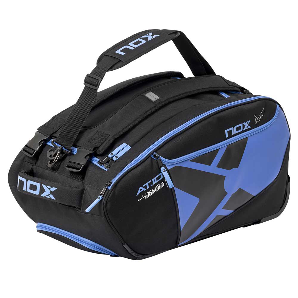 Nox At10 Competition Trolley Padel Racket Bag Blau von Nox