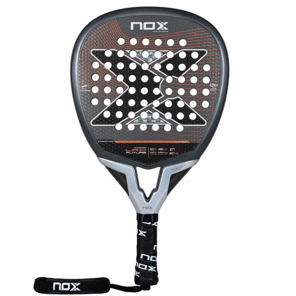 Nox La10 By Leo Augsburger 24 Padel Racket Silber von Nox