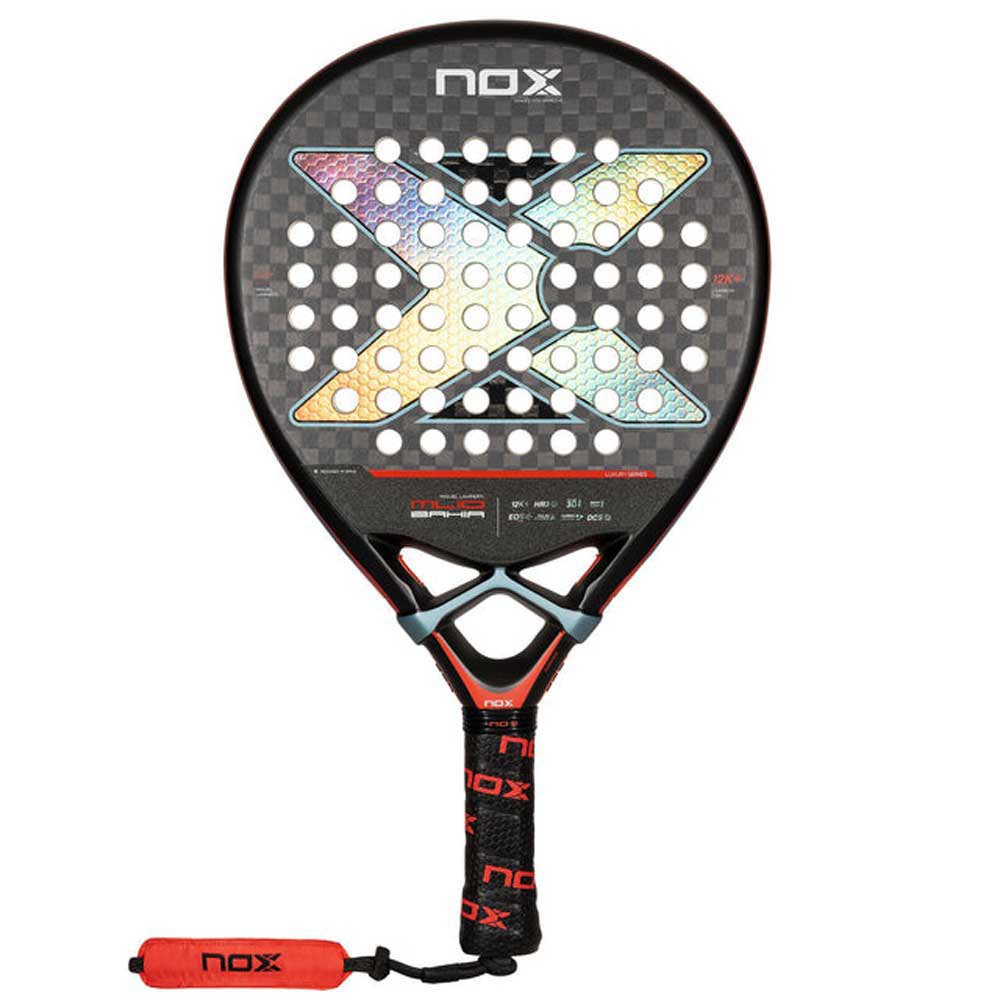 Nox Ml10 Bahia 12k Luxury Series 24 Padel Racket Silber von Nox