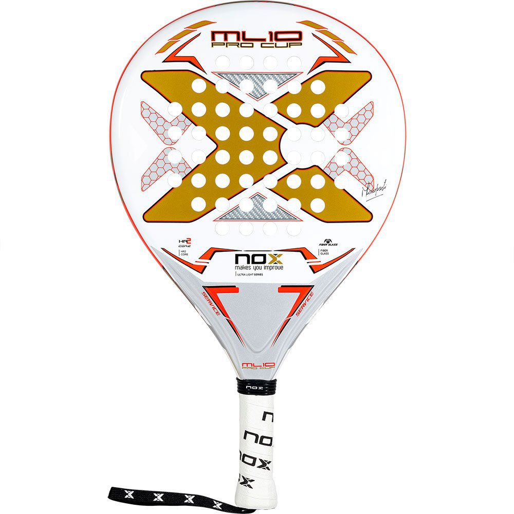 Nox Ml10 Pro Cup Ultralight Padel Racket Weiß von Nox