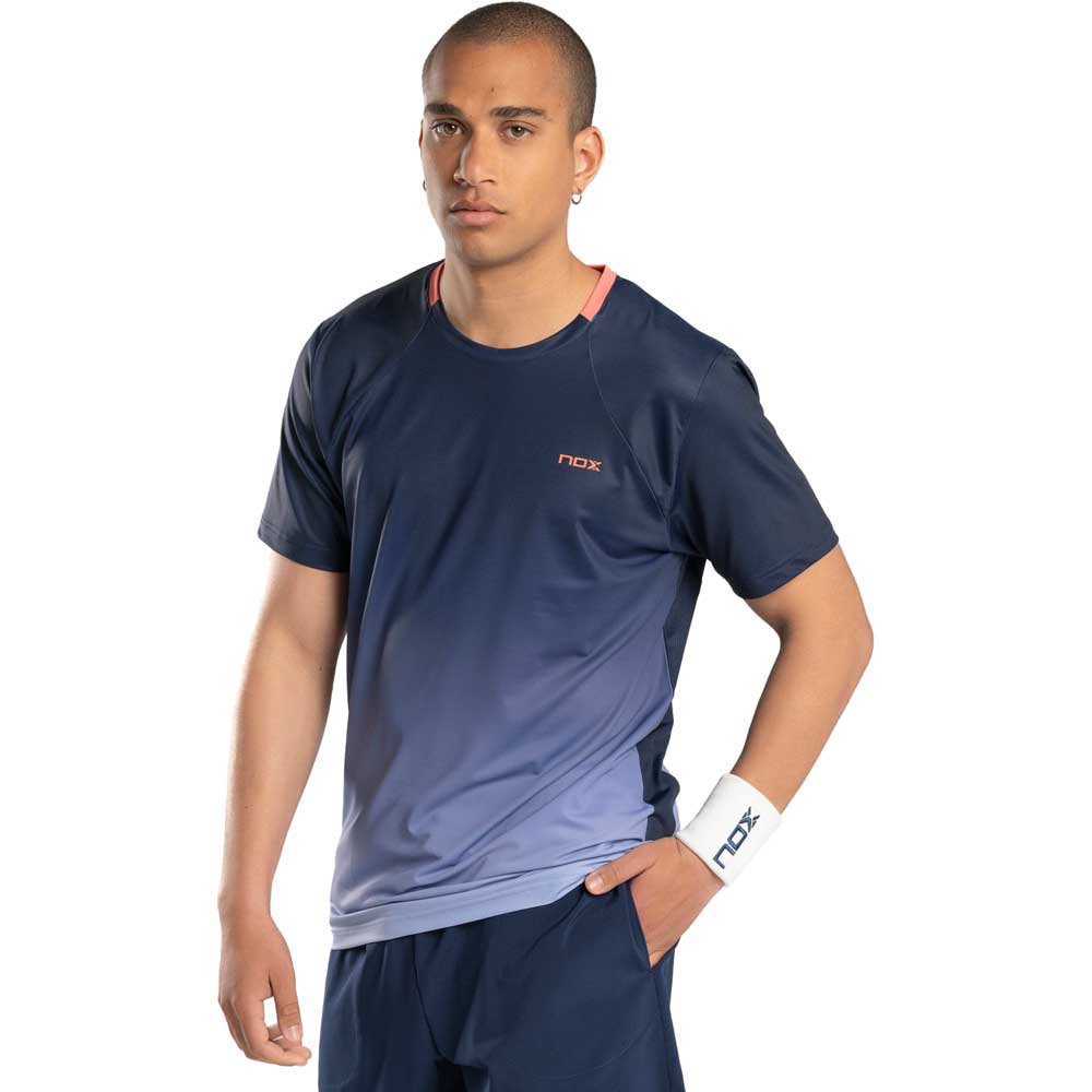 Nox Pro Fit Short Sleeve T-shirt Blau 2XL Mann von Nox