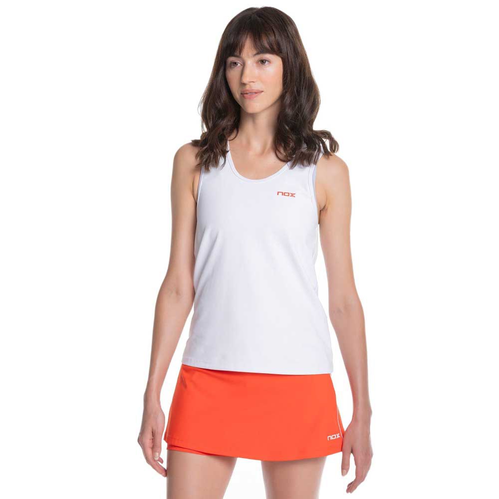 Nox Team Fit Sleeveless T-shirt Weiß L Frau von Nox