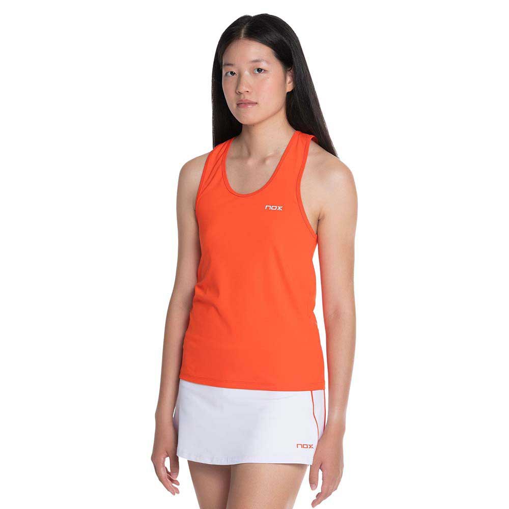 Nox Team Fit Sleeveless T-shirt Orange XL Frau von Nox