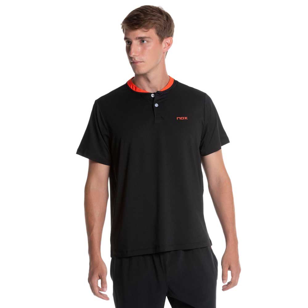 Nox Team Short Sleeve Polo Schwarz S Mann von Nox