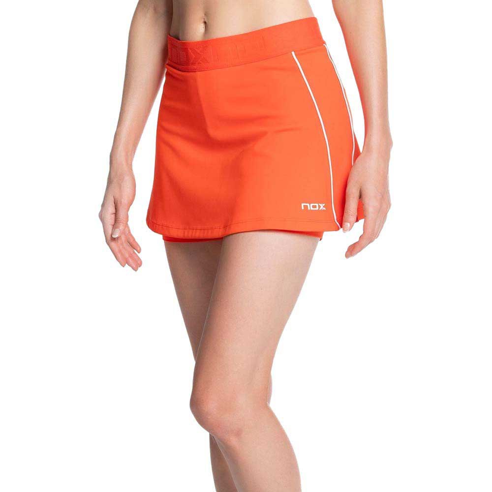 Nox Team Skirt Orange L Frau von Nox