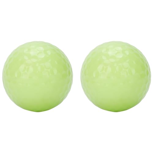 Ntcpefy 2 -Golfbälle, Ultrahelles Leuchten, der Langlebige, Dunkel Leuchtende Golfball Benötigt Nur UV-Licht von Ntcpefy
