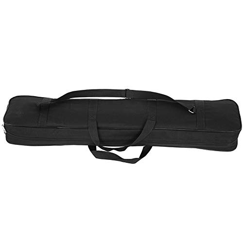 Recurve Bogentasche, schwarz Leicht waschbar tragbare große Kapazität Bogen Aufbewahrungstasche Nylon für Outdoor von Nunafey