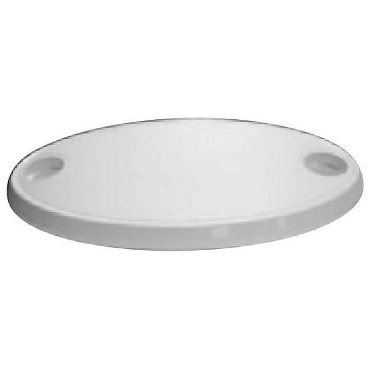 Nuova Rade Oval Table Top With 2 Glassholders Weiß von Nuova Rade