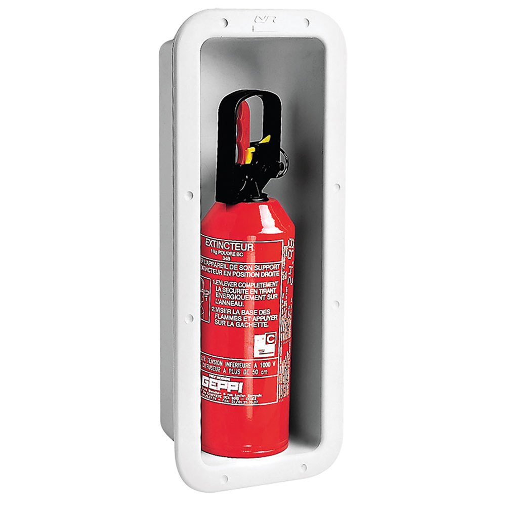Nuova Rade Fire Extinguisher Storage Case Weiß 2 kg no Door von Nuova Rade