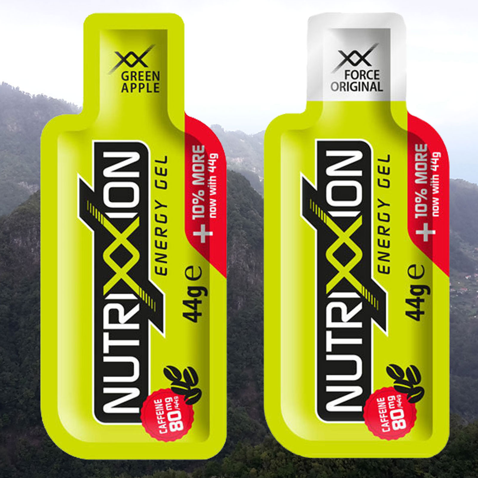 Nutrixxion XX Force Energy Gel mit 44g [80mg Koffein]. von Nutrixxion