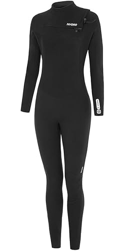 Nyord Womens Tempus 3/2mm Chest Zip Wetsuit N04BA00018 - Black Nyord Size - UK 12 von Nyord