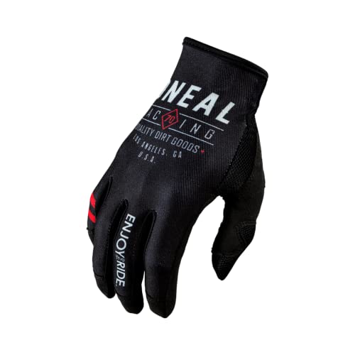 O'NEAL | Fahrrad- & Motocross-Handschuhe | MX MTB DH FR Downhill Freeride | Langlebige, Flexible Materialien, belüftete Nanofront-Handpartie | Mayhem Glove Dirt | Erwachsene | Schwarz Weiß | Größe M von O'NEAL