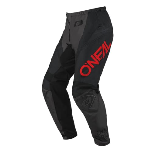 O'NEAL ELEMENT Hose Kinder RACEWEAR Schwarz/Grau/Rot/Größe 26 (12/14) von O'NEAL