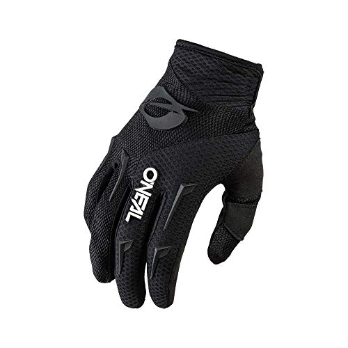 O'NEAL | Fahrrad- & Motocross-Handschuhe | MX MTB DH FR Downhill Freeride | Langlebige, Flexible Materialien, belüftete Handinnenfäche | Women's Element Glove | Damen | Schwarz Weiß | Größe S von O'NEAL