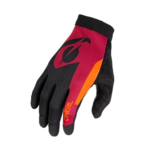 O'NEAL | Fahrrad- & Motocross-Handschuhe | MX MTB DH FR Downhill Freeride | Unser leichtester & bequemster Handschuh, Nanofront®- Handpartie | AMX Glove | Erwachsene | Rot Orange | Größe L von O'NEAL