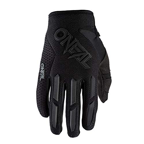 O'NEAL | Fahrrad- & Motocross-Handschuhe | Kinder | MX MTB Mountainbike | Verstellbarer Klettverschluss, Vorgeformte Passform Element Youth Glove | Schwarz | Größe XL von O'NEAL