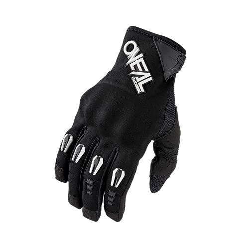 O'NEAL | Fahrrad- & Motocross-Handschuhe | MX MTB DH FR Downhill Freeride | Einteiliger, hochdichter Fingerknöchelschutz, Silikonaufdruck | Hardwear Glove | Erwachsene | Schwarz | Größe XXL von O'NEAL