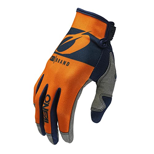 O'NEAL | Fahrrad- & Motocross-Handschuhe | MX MTB DH FR | Langlebige, Flexible Materialien, belüftete Handoberseite | Mayhem Glove Rider V.23 | Erwachsene | Blau Orange | Größe M von O'NEAL