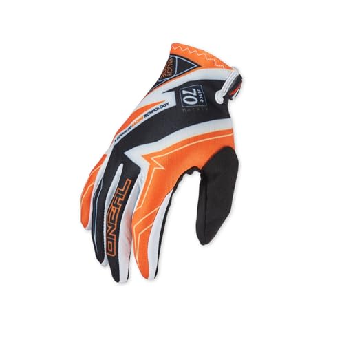 O'NEAL Fahrradhandschuhe & Motocross Handschuhe Vault Glove Racewear I MX MTB Motocross Enduro I Motorradhandschuhe Herren & Damen I Sehr starker Grip I Schwarz Orange I Größe XXL von O'NEAL