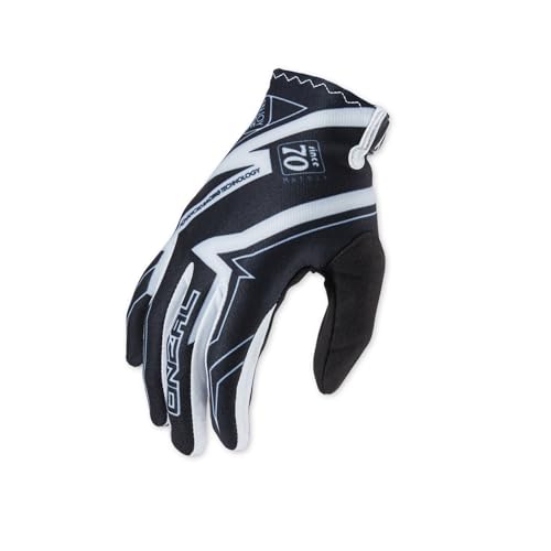 O'NEAL Fahrradhandschuhe & Motocross Handschuhe Vault Glove Racewear I MX MTB Motocross Enduro I Motorradhandschuhe Herren & Damen I Sehr starker Grip I Schwarz Weiß I Größe L von O'NEAL