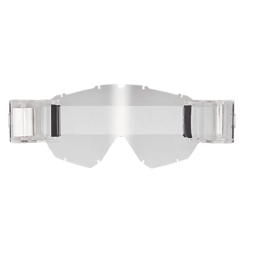 O'NEAL | Motocross-Brillen-Ersatzteile | Motorrad Enduro | Ersatzglas für die B-FLEX Brille mit komplettem Roll-Off System inklusive Film | Roll Off System With Clear Lens For B-Flex Goggle | Clear von O'NEAL
