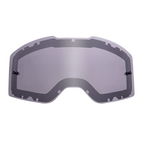 O'NEAL | Motocross-Brillen-Ersatzteile | Motorrad Enduro | Kratzfeste Ersatzlinse für die B-20 & B-30 Goggle inklusive Antibeschlag Beschichtung | B-20 & B-30 Goggle Spare Lens | Grau | One Size von O'NEAL