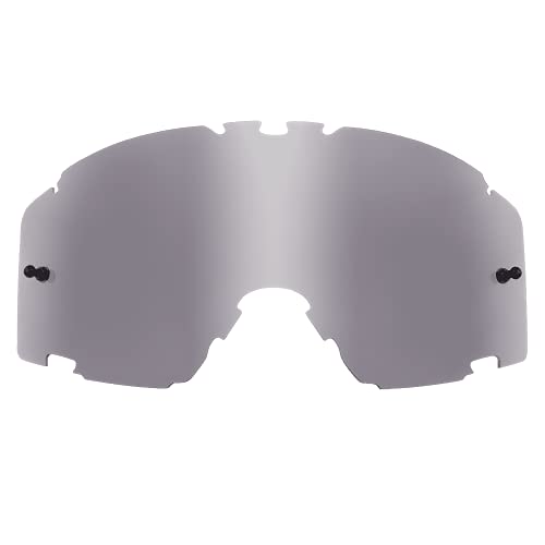 O'NEAL | Motocross-Brillen-Ersatzteile | Motorrad Enduro | Linse für maximale Lichtdurchlässigkeit, 100% UV Schutz, beschlagfreie Sicht | B-30 Spare Lens | Erwachsene | Silber verspiegelt von O'NEAL