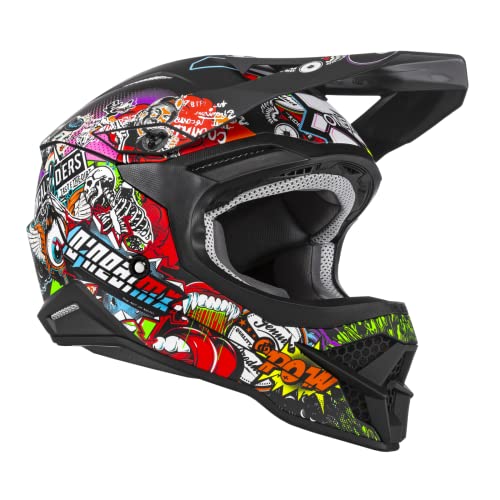 O'NEAL | Motocross-Helm | MX Enduro | ABS-Schale, Lüftungsöffnungen für optimale Kühlung | 3SRS Helmet Crank V.23 | Erwachsene | Multi | Größe XXL (63/64 cm) von O'NEAL