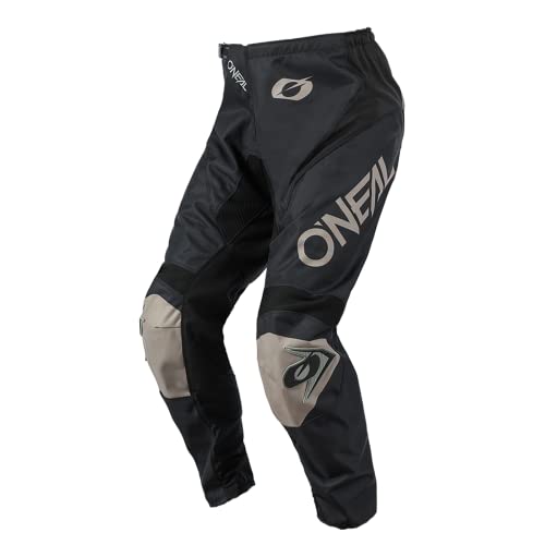 O'NEAL | Motocross-Hose | MX Enduro | Maximale Bewegungsfreiheit, Atmungsaktives & langlebiges Design, Luftdurchlässiges Innenfutter | Pants Matrix Ridewear | Erwachsene | Schwarz Grau | Größe 40/56 von O'NEAL
