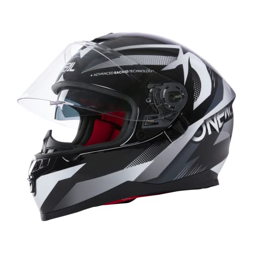 O'NEAL | Motorradhelm | Enduro Adventure Street | ABS-Schale, integrierte Sonnenblende | Challenger Helmet Exo V.22 | Erwachsene | Schwarz Weiß | Größe XXL von O'NEAL