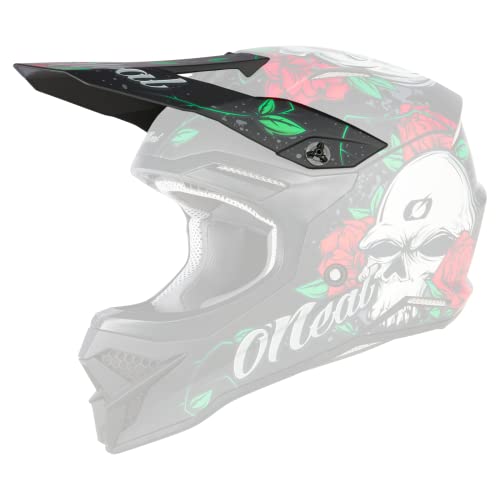 O'NEAL | Motorradhelm-Ersatzteile | Enduro Motocross | Ersatzschirm für den 3SRS Helmet MELANCIA V.23 | Spare Visor 3SRS Helmet MELANCIA V.23 | Weiß Schwarz | One Size von O'NEAL