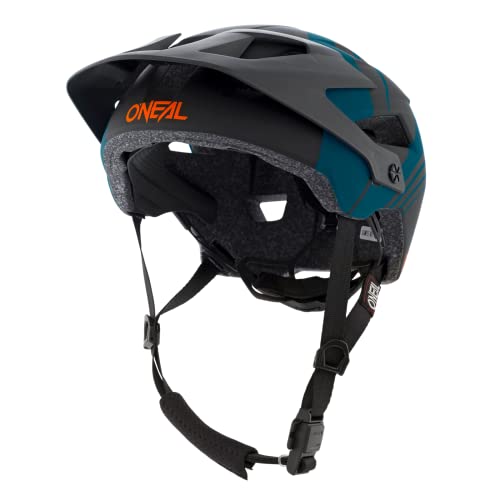 O'NEAL | Mountainbike-Helm | Enduro All-Mountain | Belüftungsöffnungen für Kühlung, Polster waschbar, Robustes ABS | Helmet Defender Nova | Erwachsene | Petrol Orange | Größe L XL von O'NEAL