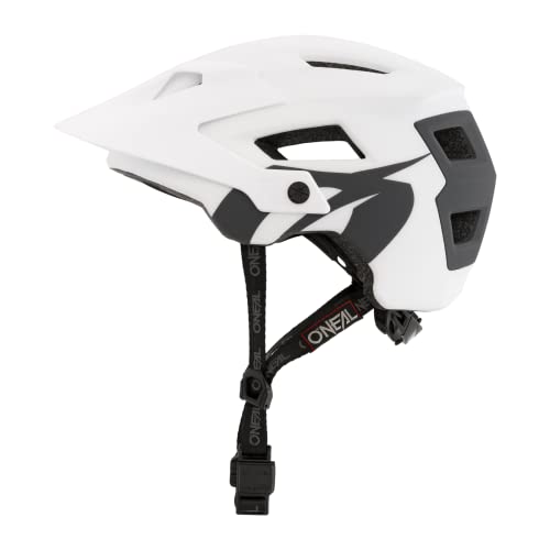 O'NEAL | Mountainbike-Helm | Enduro All-Mountain | Belüftungsöffnungen zur Kühlung, Polster waschbar, Robustes ABS | Helmet Defender Solid | Erwachsene | Weiß Grau | Größe L XL von O'NEAL