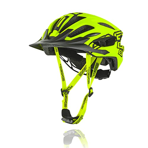 O'NEAL | Mountainbike-Helm | Enduro All-Mountain | Effizientes Ventilationssystem, Größenverstellsystem| Helmet Q RL | Erwachsene | Neon-Gelb | Größe XS/M von O'NEAL