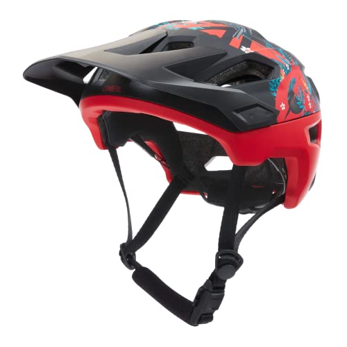 O'NEAL | Mountainbike-Helm | Enduro All-Mountain | Lüftungsöffnungen zur Belüftung & Kühlung Größenverstellsystem, Sicherheitsnorm EN1078 | Helmet Trailfinder Rio V.22 | Erwachsene | Multi | Größe S/M von O'NEAL