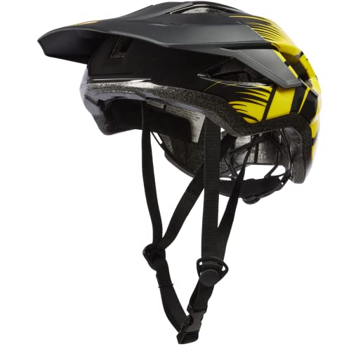 O'NEAL | Mountainbike-Helm | Enduro All-Mountain | Verschmolzene innere EPS & Außenschale für bessere Langlebigkeit | Matrix Helmet Split V.23 | Erwachsene | Schwarz/Gelb | L/XL (58-61 cm) von O'NEAL