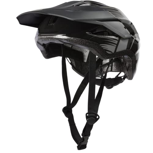 O'NEAL | Mountainbike-Helm | Enduro All-Mountain | Verschmolzene innere EPS & Außenschale für bessere Langlebigkeit | Matrix Helmet Split V.23 | Erwachsene | Schwarz/Grau | L/XL (58-61 cm) von O'NEAL