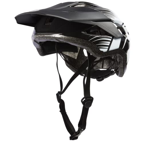 O'NEAL | Mountainbike-Helm | Enduro All-Mountain | Verschmolzene innere EPS & Außenschale für bessere Langlebigkeit | Matrix Helmet Split V.23 | Erwachsene | Schwarz/Weiß | XS/S/M (54-58 cm) von O'NEAL