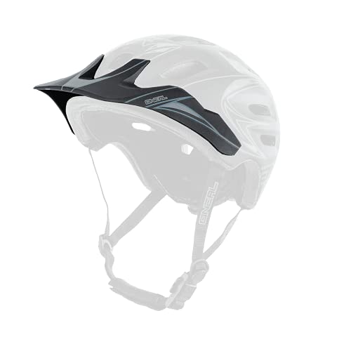 O'NEAL | Mountainbike-Helm-Ersatzteile | MTB Enduro Mountainbike | Ersatzschirm Defender Helm Tribal | Helmet Defender Tribal | Schwarz Grau | One Size von O'NEAL