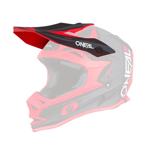 O'NEAL | Mountainbike-Helm-Ersatzteile | MTB Enduro Mountainbike | Ersatzschirm Helm Strain | 7SRS Helmet Strain | Rot | One Size von O'NEAL