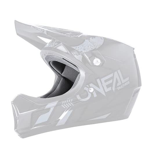 O'NEAL | Mountainbike-Helm-Ersatzteile | Motorrad Enduro MTB | Wangenpolster & Innenfutter für Helme | Liner und Cheek Pads SONUS Helmet | Schwarz | Größe L von O'NEAL