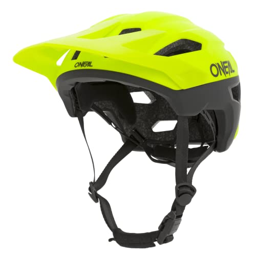 O'NEAL | Mountainbike-Helm | MTB All-Mountain | Lüftungsöffnungen zur Belüftung & Kühlung, Größenverstellsystem, Robustes ABS | Trailfinder Helmet Split | Erwachsene | Neon-Gelb | Größe L/XL von O'NEAL